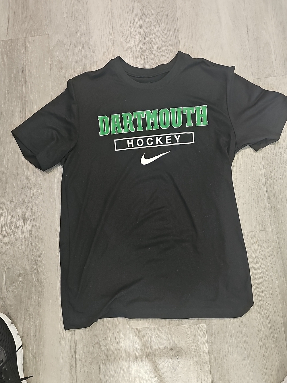 Nike Black Dri-Fit Dartmouth Hockey Graphic Short Sleeve Tee